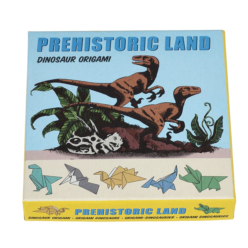 Rex London Children's Paper Origami Kit in Dinosaurs Design