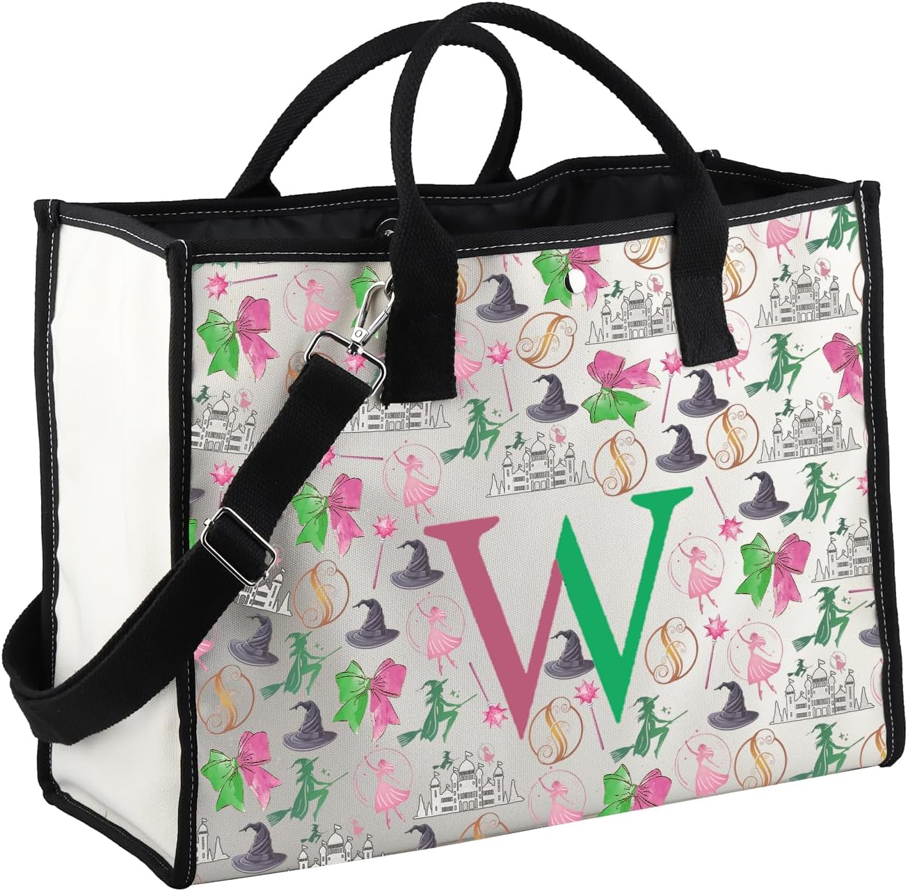 VAMSII Musical Theatre Horizontal tote Bag E And G Gift Stylish Gift For Lovers (W LT)