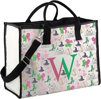 VAMSII Musical Theatre Horizontal tote Bag E And G Gift Stylish Gift For Lovers W LT