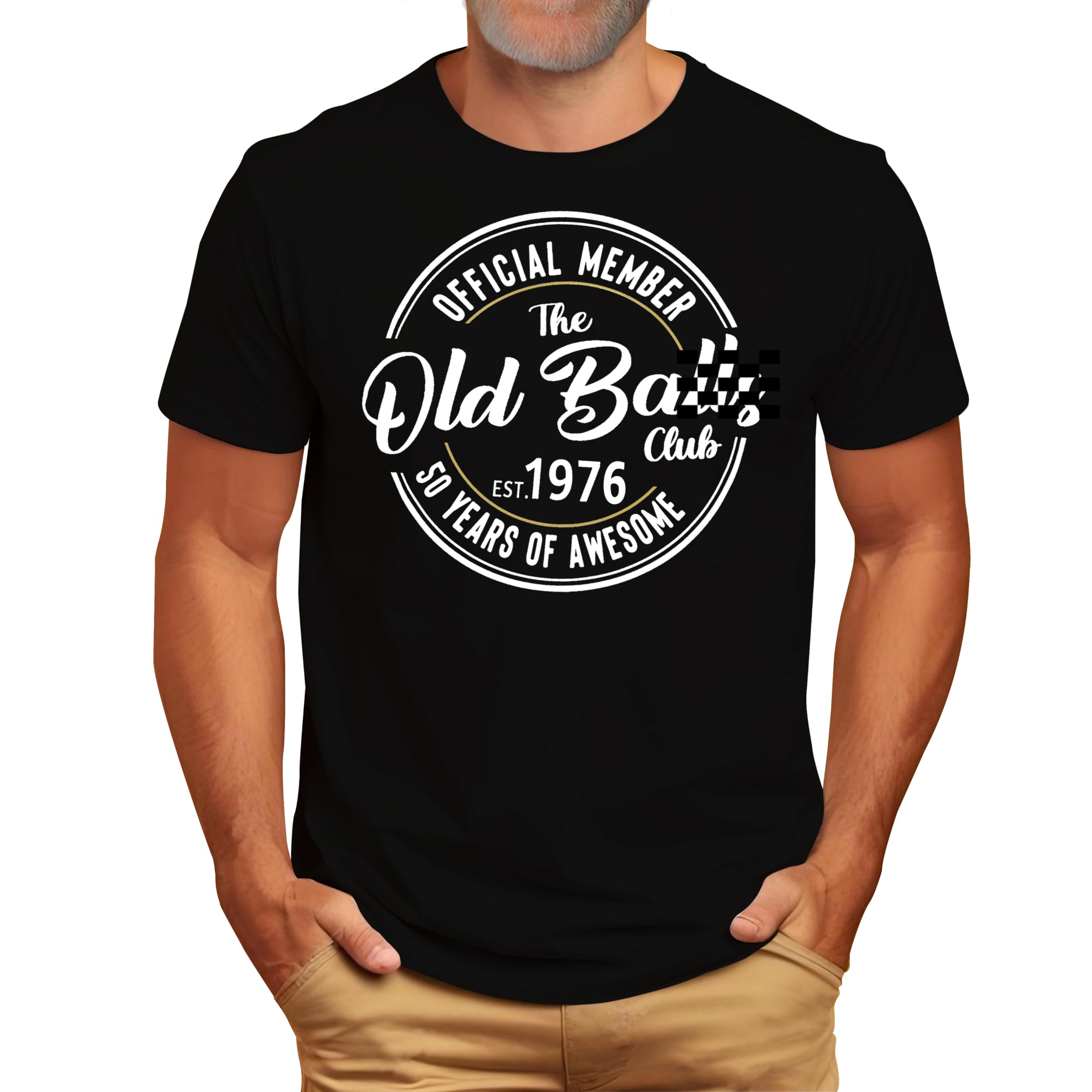 Venrcoxz 1976 T Shirts 50th Birthday Gifts for Him Legends were Born in 1976 Retro Birthday Gifts for Men