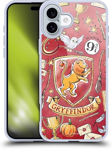 Vista 98 de Head Case Designs Funda de gel suave con licencia oficial de Harry Potter Slytherin, diseño de Reliquias de la Muerte XIII compatible con Apple