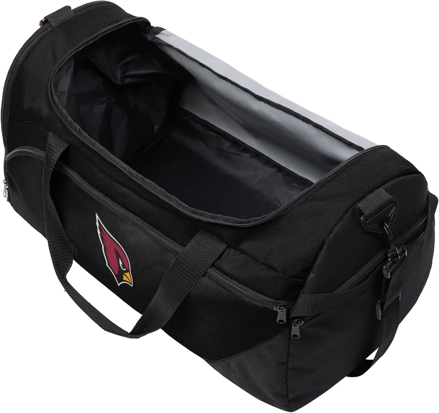FOCO unisex-adult NFL Solid Big Logo Duffle Bag