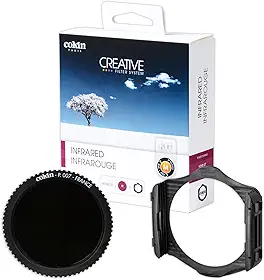 Cokin Kit criativo infravermelho de filtro quadrado – Inclui suporte de filtro da série M P), infravermelho 720 89B (P007)