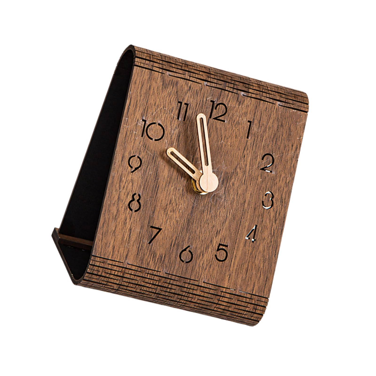 Reloj de mesa sin tictac que elimina ruidos molestos en el escritorio y la mesita de noche