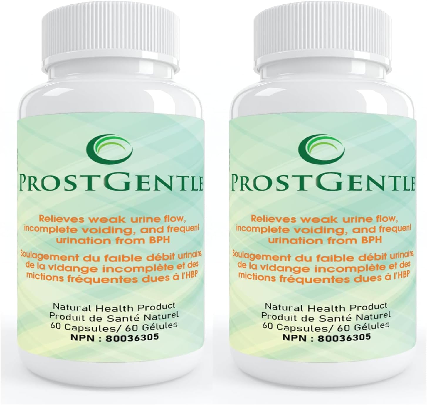 ProstGentle 60 Capsules - Relieves weak urine flow, Incomplete voiding ...