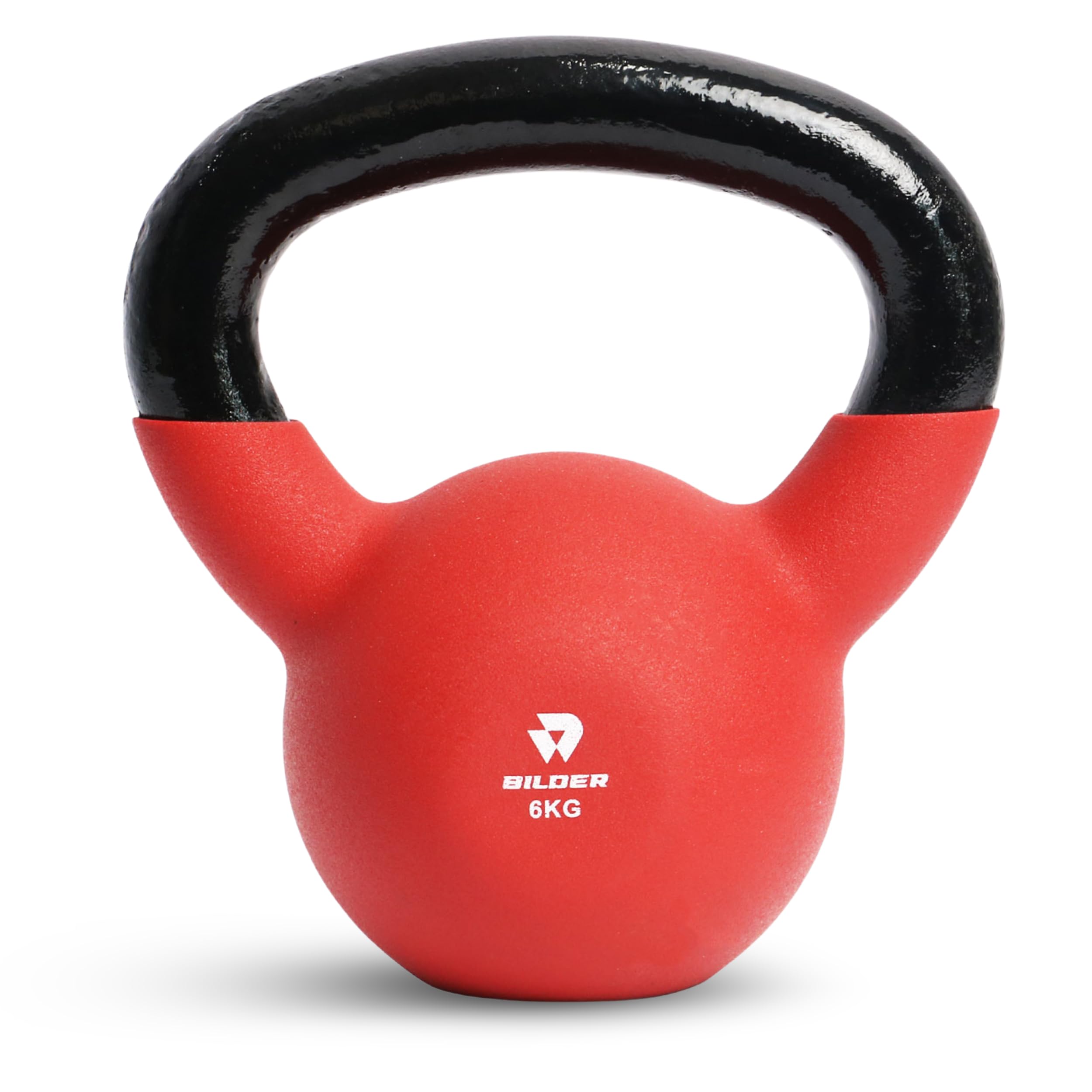 BILDER- Kettlebell con Impugnatura Ergonomica e Antiscivolo, Pesi in Ghisa con Rivestimento in Neoprene, Ideale per Esercizi e Allenamento Forza Cardio e Funzionale, Attrezzi Palestra Casa Fitness