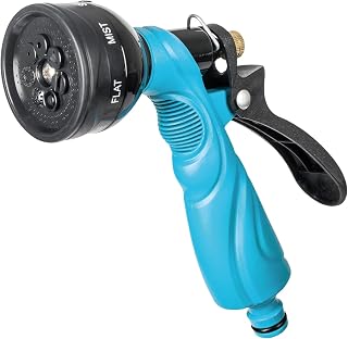 Cellfast Lanze mit 10 Funktionen BASIC Wasserlanze aus hochklassige Kunstoff mit regulierbarer Neigung des Kopfes, stufenlose Funktionsregulierung, 52-340
