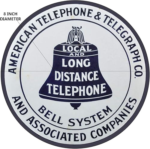 Miniatura 3 de Brotherhood Letrero de gas vintage de reproducción de letreros de metal vintage, letrero de metal redondo para garaje y hogar, 8 pulgadas de