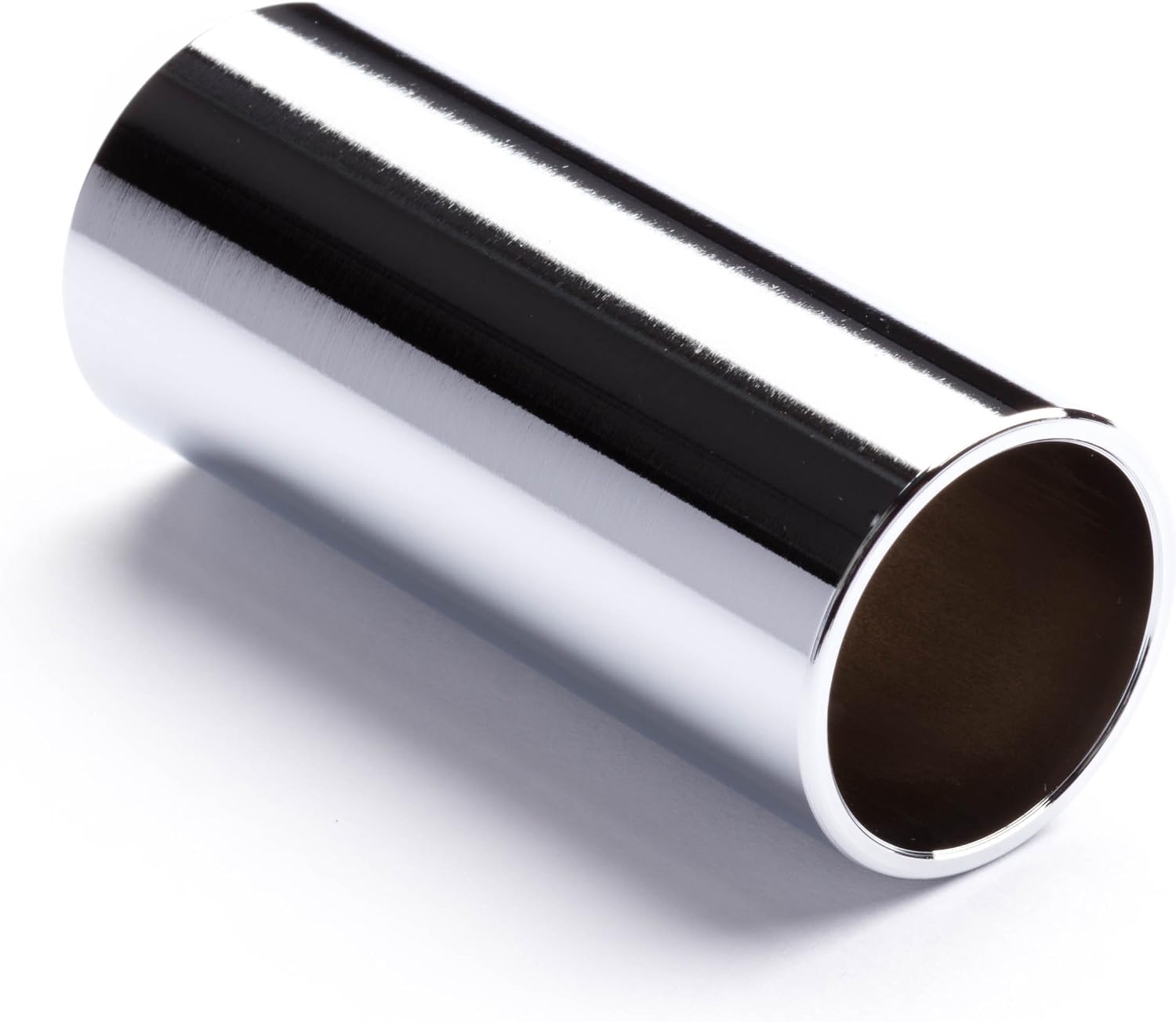 Dunlop 220 Chromed Steel Slide & Glass Slide, Regular Wall Thickness, Medium