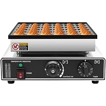 Waffle Maker, Electric Muffin Making Machine, Electric Waffle Machine, 36 Holes Desktop Electric Waffle Iron with Timer 0-5min & Adjustable Temperature 122-572F, for Making Muffins and Waffles