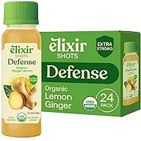 Vista 11 de Elixir Shots, Inmunity Daily Wellness Shot con cúrcuma prensada en frío, jengibre, limón, naranja y pimienta negra, sin azúcares añadidos ni