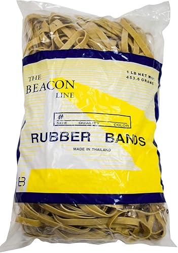 SSWBasics Bandas de goma - Tamaño 64 (3-12" x 14") Paquete de 1 libra