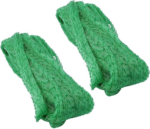 Vanitek Red de jardín suave verde de 6-12 x 33 pies, cubierta de filapantalla  Protege de forma segura para mantener lejos a pájaros y roedores de