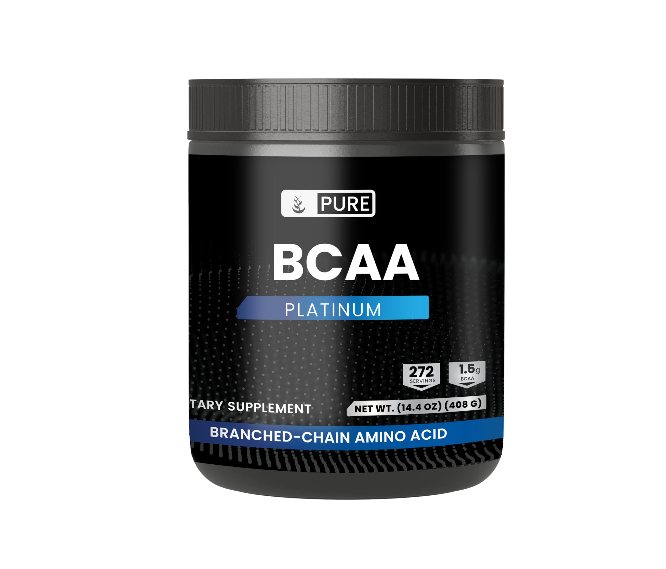 PURE ORIGINAL INGREDIENTS BCAA em pó 408,24 g