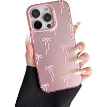 ZTOFERA Cute Pink Case for iPhone 14 Pro,Bow