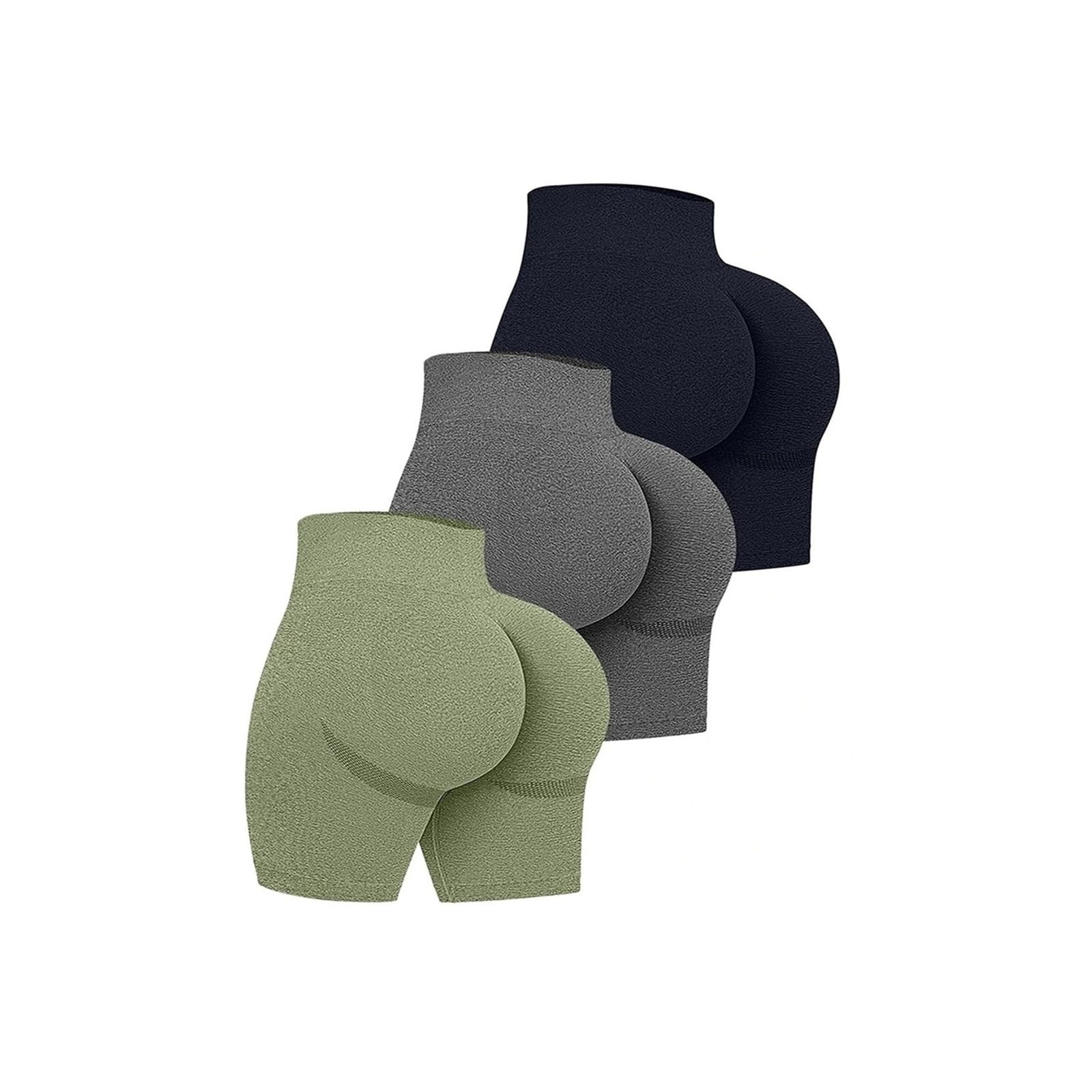 Generico Pantalones Cortos sin Costuras for Mujer, Mallas Deportivas Transpirables, Gimnasio y Fitness
