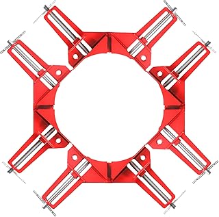90° Right Angle Clamp – Heavy-Duty 4-Pack Quick-Fix Clamps for Woodworking