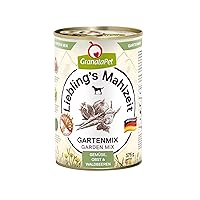 GranataPet Pasto preferito da giardino mix PUR, mangime complementare per cani