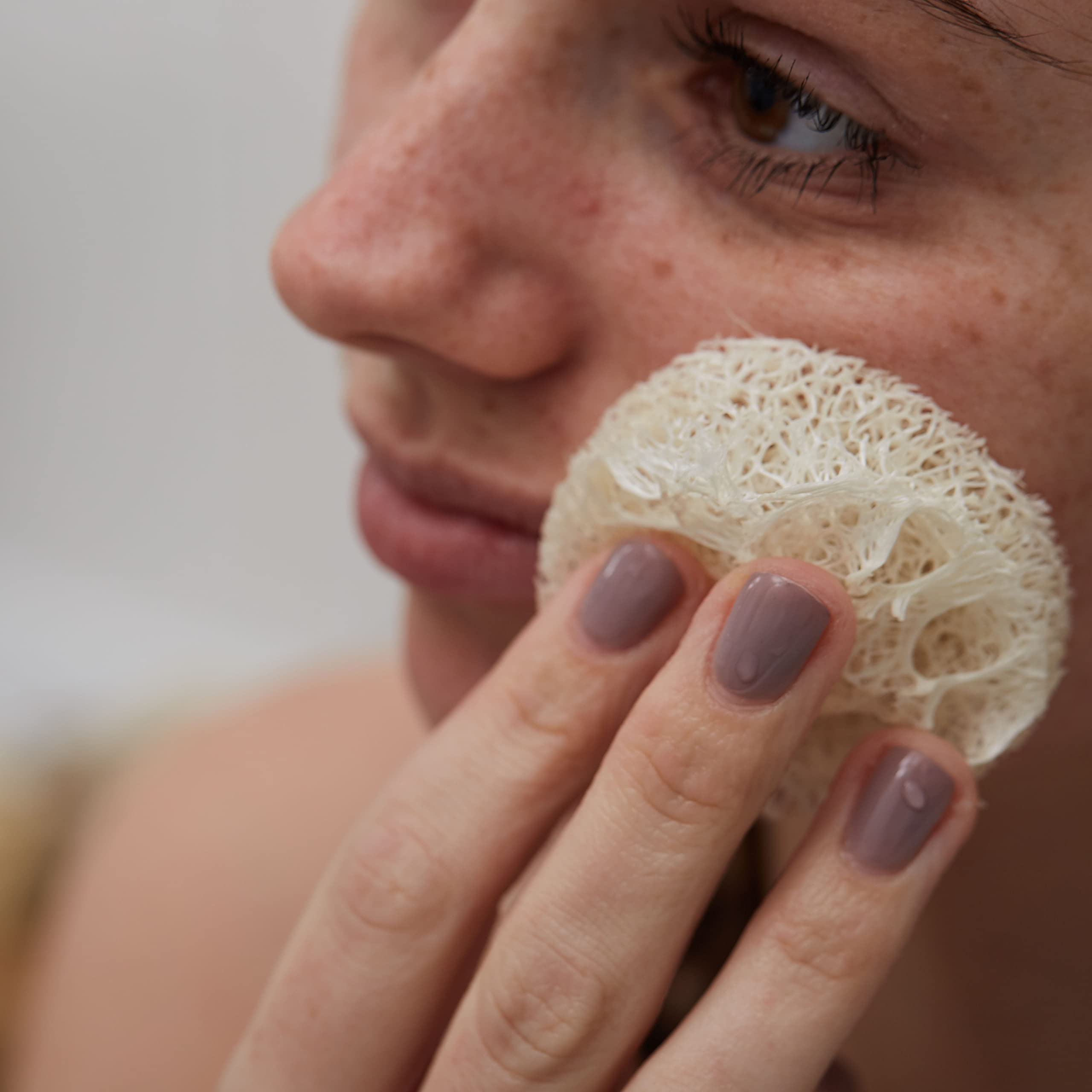 Discos de Loofah Natural (paquete de 5 discos)