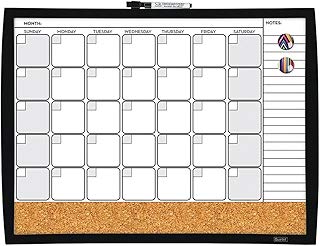 Quartet P4695 Planeador Magnético Combinado, Pizarrón/Corcho, varios colores