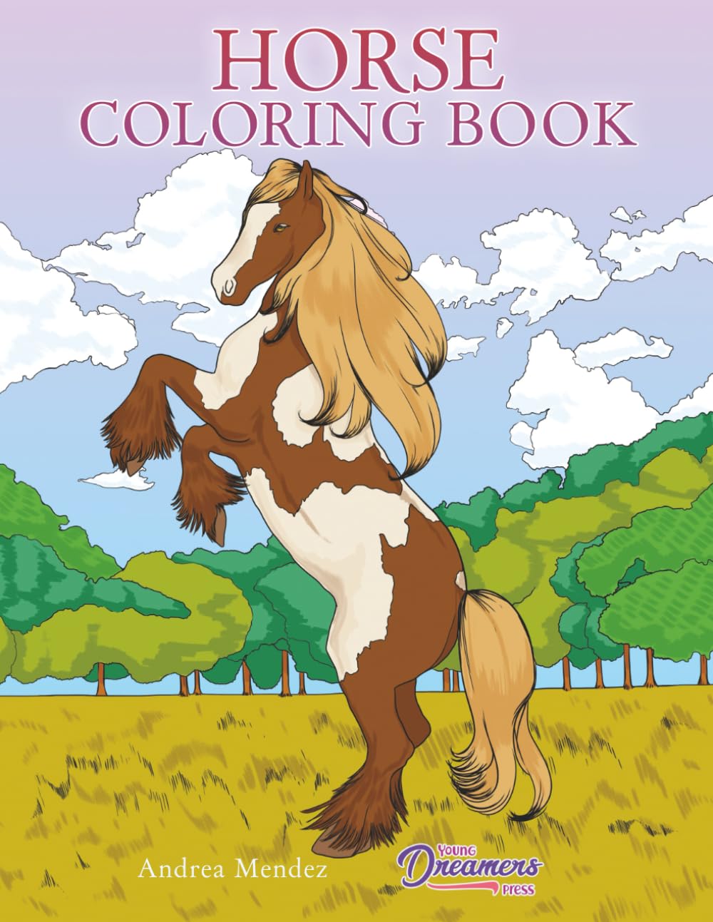 Horse Coloring Book: For Kids Ages 9-12: 4