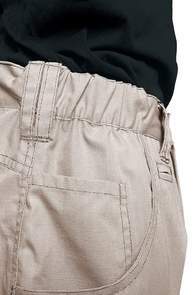 strongAnt Pantalones de Trabajo de Carga elástica con Rodilleras, Bolsillos y Cremallera para Hombre — view 6
