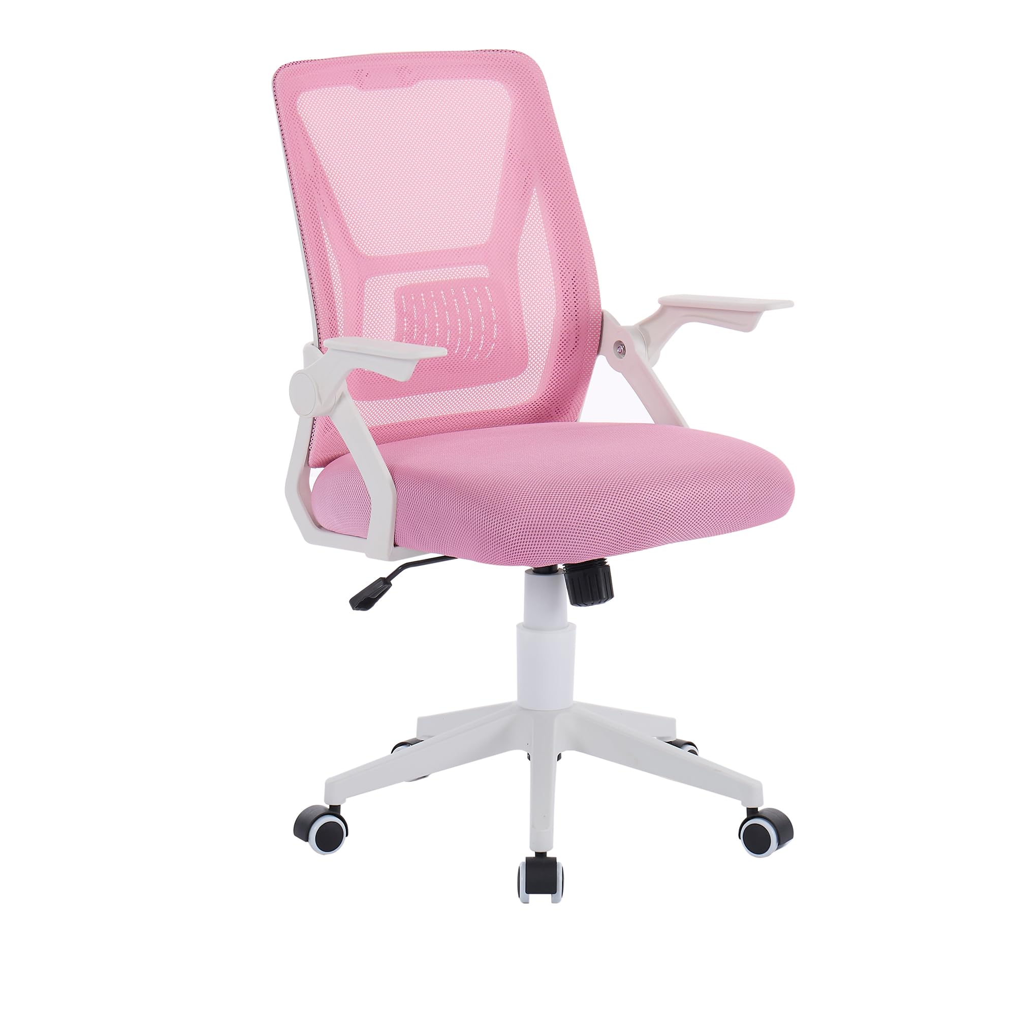 Amazon.co.jp: VECELO オフィスチェア メッシュ キャスター付き デスク