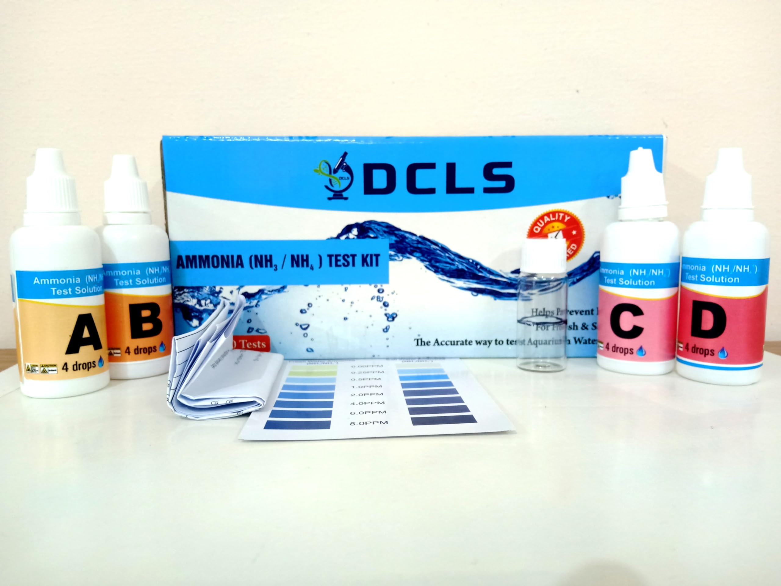 Ammonia (NH3/NH4) Test Kit for Aquarium (B0CK2BG9VY) Amazon Price History, Amazon Price Tracker
