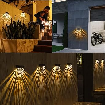 Greentech Güneş Enerjili Duvar ve Çit LED Aydınlatma 4 Adet/GT-SL22 [Enerji Sınıfı A+++]