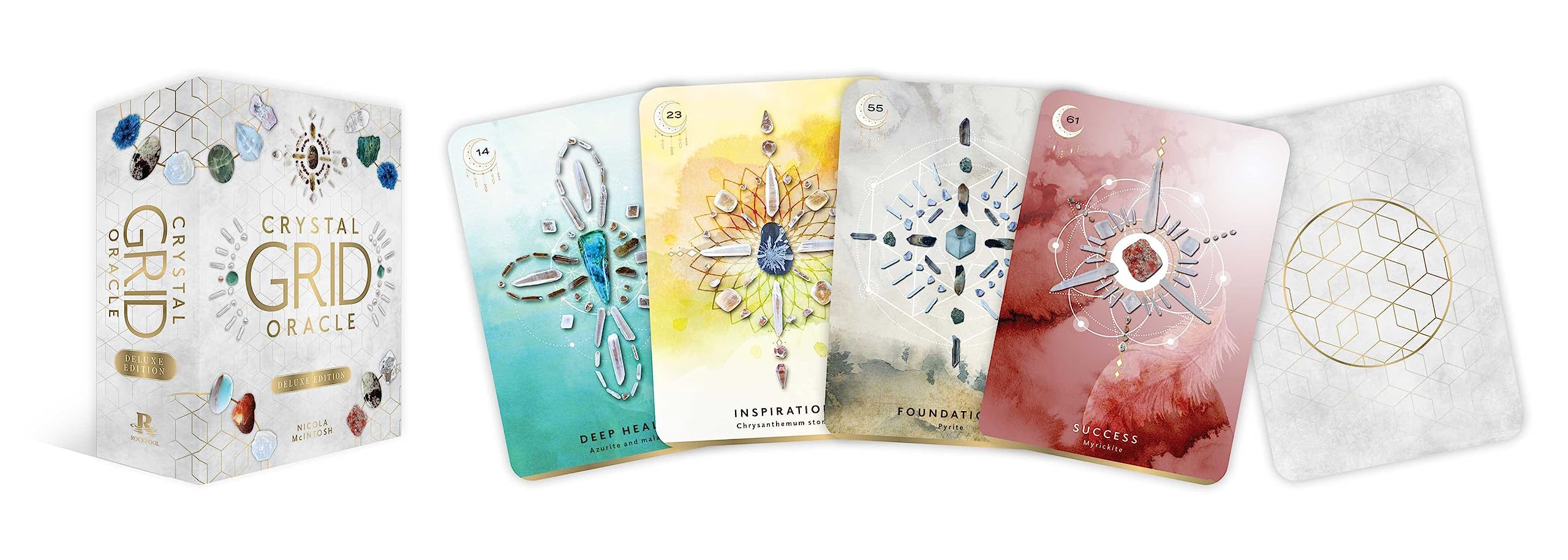 Crystal Grid Oracle - Deluxe Edition: Spiritual guidance using nature's tools