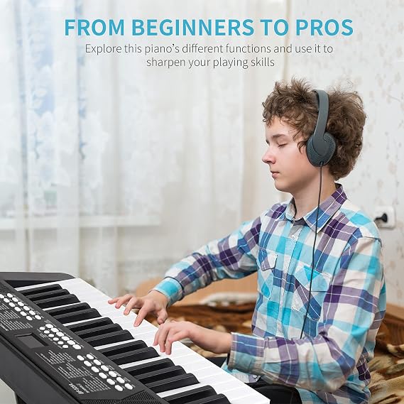 37 Keys Kids Piano for Beginners with Microphone and LED Screen