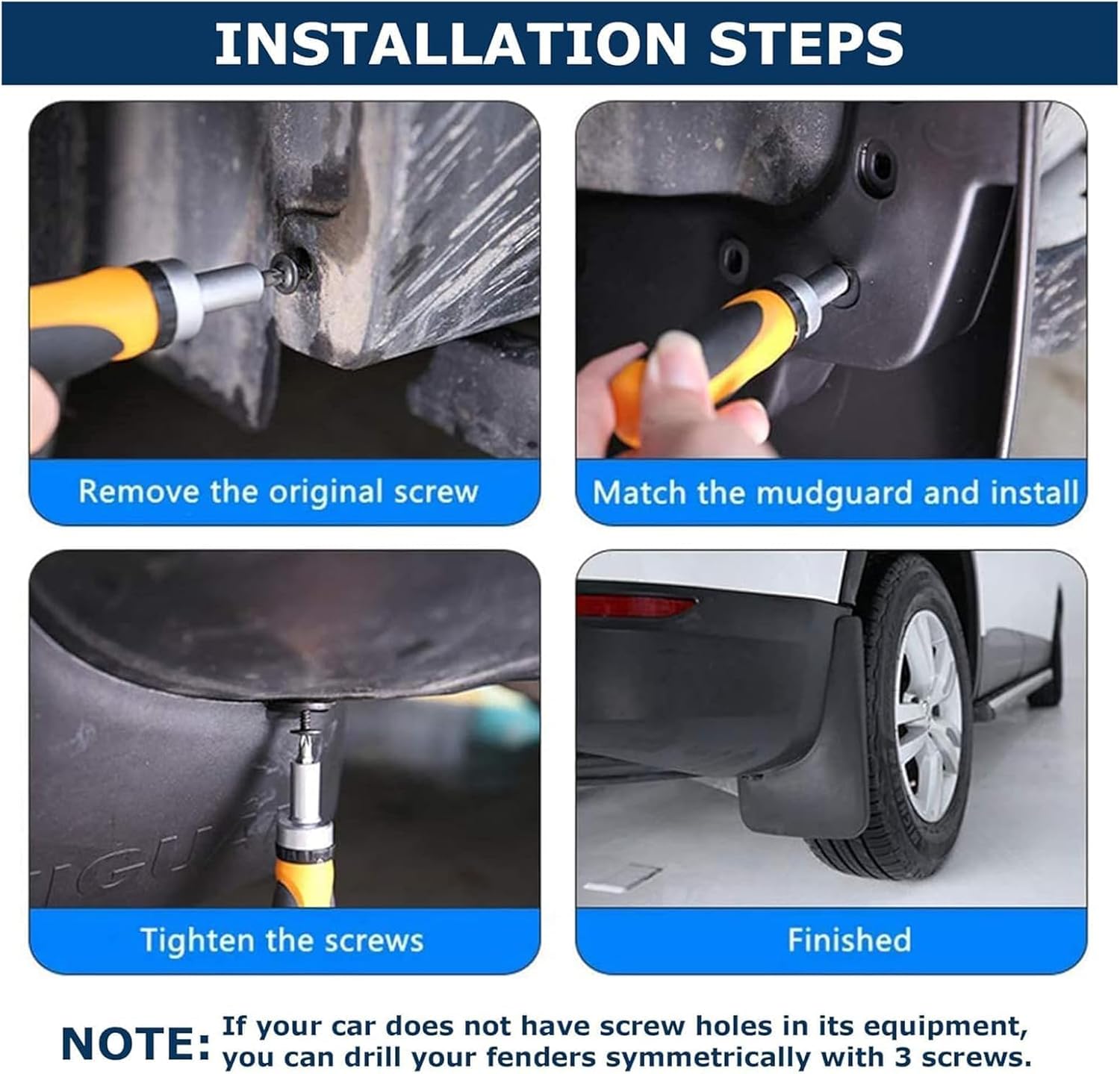 4 Pcs Car Mud Flaps for Nissan Rogue X-Trail T33 2021 2022 2023 2024,Front and Rear Splash Guards Mudflaps Flap Mudguards Car Wheel Protection