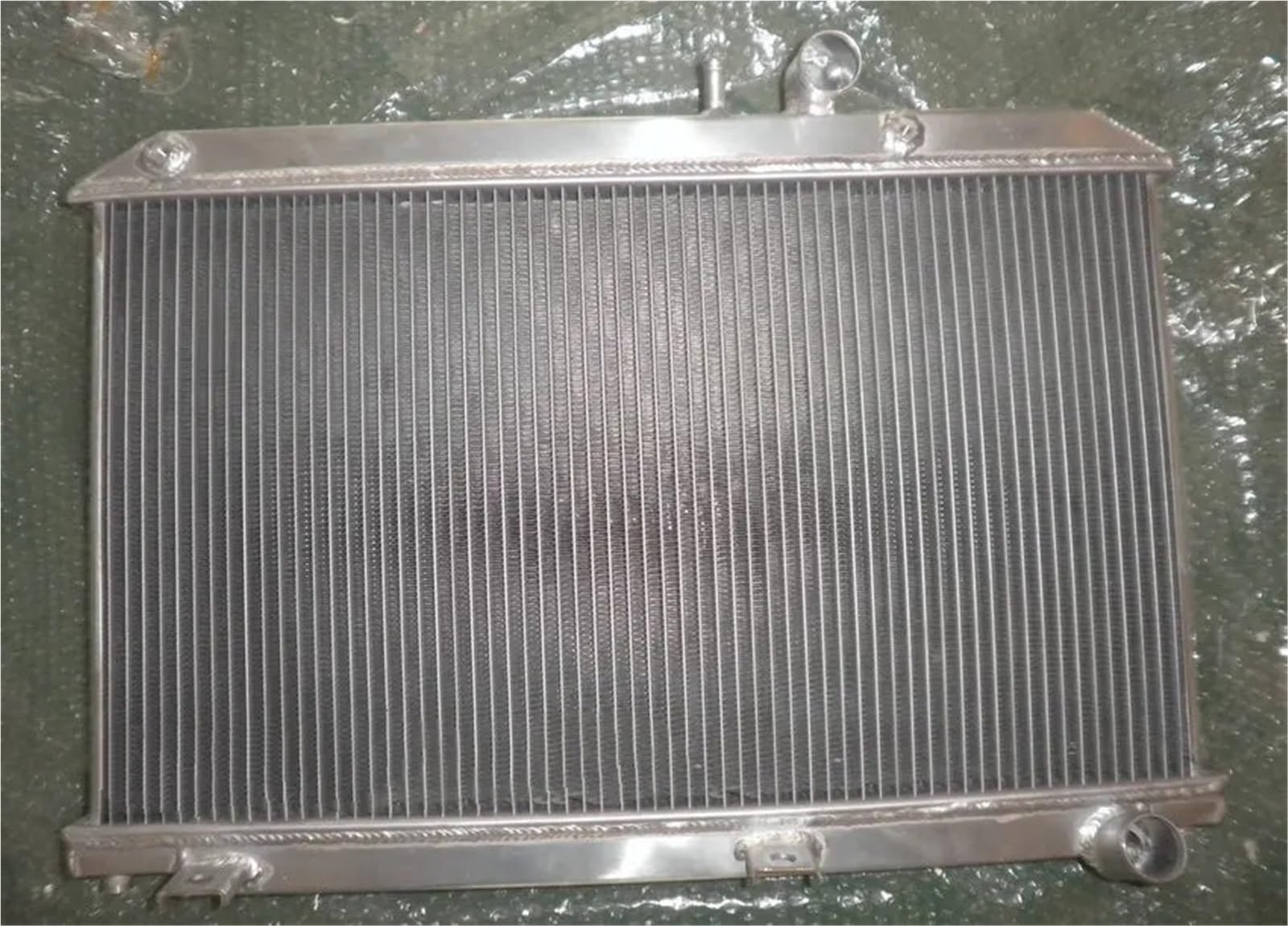 Zestaw Chłodzący,podkładka termiczna Do Mazda RX-8 RX8 SE17 1.3L instrukcja 2003-2012 MT 2.6 11 10 09 08 07 06 42mm 2-rzędowy aluminiowy grzejnik wyścigowy
