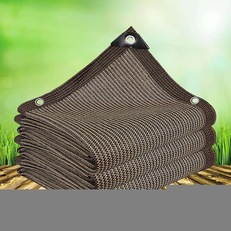Shade Netting, 90-95% Shading Rate,Shade Net with Grommets,Shade Mesh Tarp Sunblock Bulk UV Resistant for Parking Shed Garden Greenhouse or Kennel,1x1m