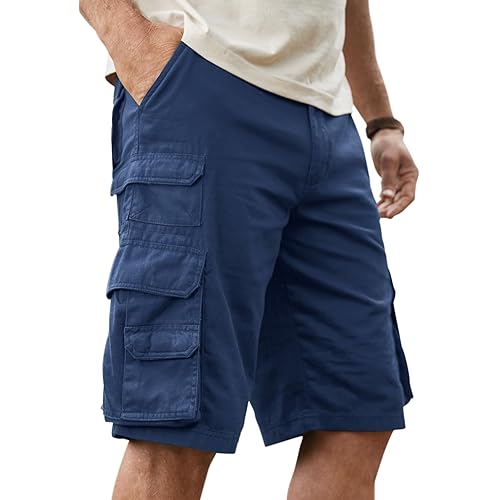 Boulder Creek by Kingsize Men's Big & Tall Ranger Stacked Cargo 12 Pocket Short