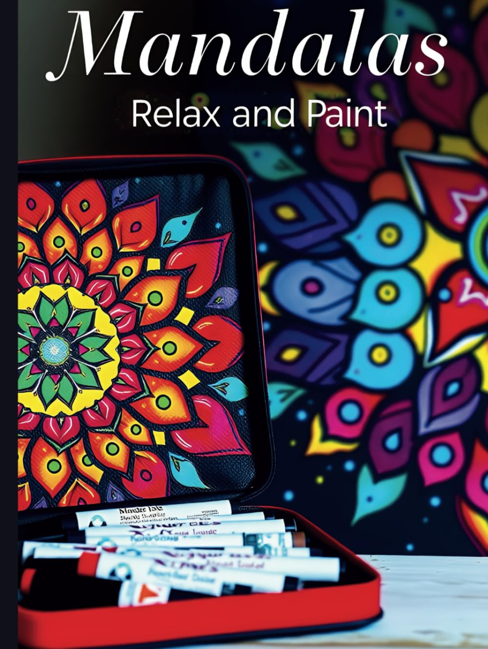 Peindre des mandalas pour se détendre le soir après le travail