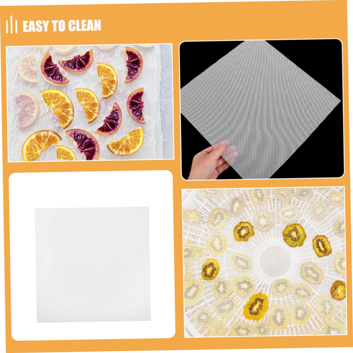 Láminas Deshidratadoras de Silicona 12 Piezas Reutilizables en Color Claro