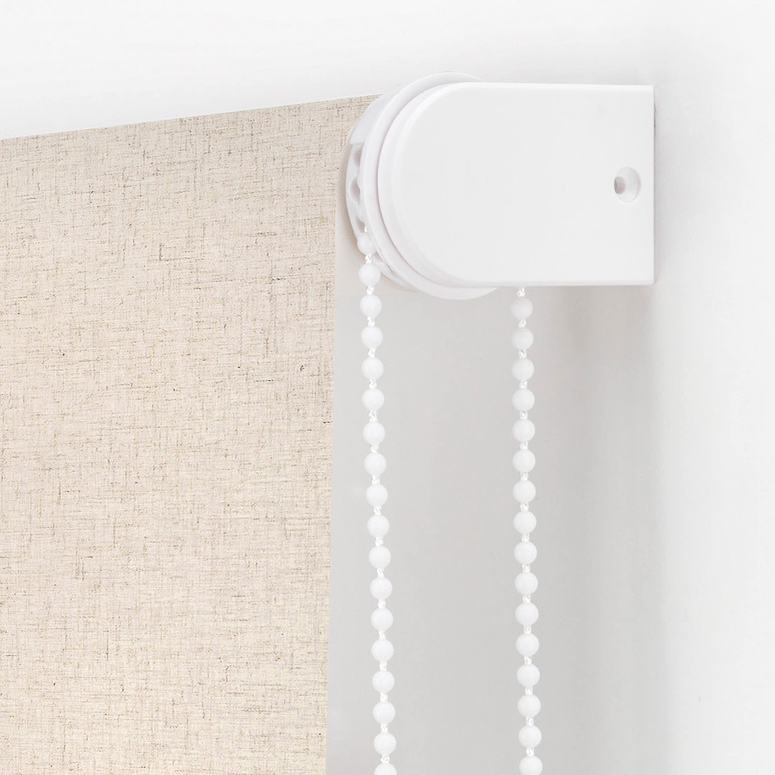 Premium Verdunkelungsrollo, Größe 140 x 230 cm, einfache Installation an Wand oder Decke, Stoffgröße, 137 x 225 cm, Beige