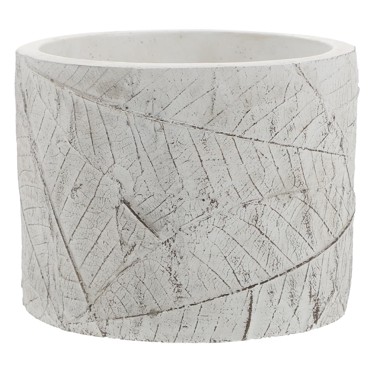 Pot à ciment blanc design de conteneur créatif pour plantes d'intérieur et décoration de bureau