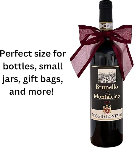 Miniatura 7 de Lazos preatados a cuadros rojos y blancos, 3 pulgadas de ancho, juego de 12, cuadros de búfalo, decoración de cesta de regalo a cuadros, adornos de