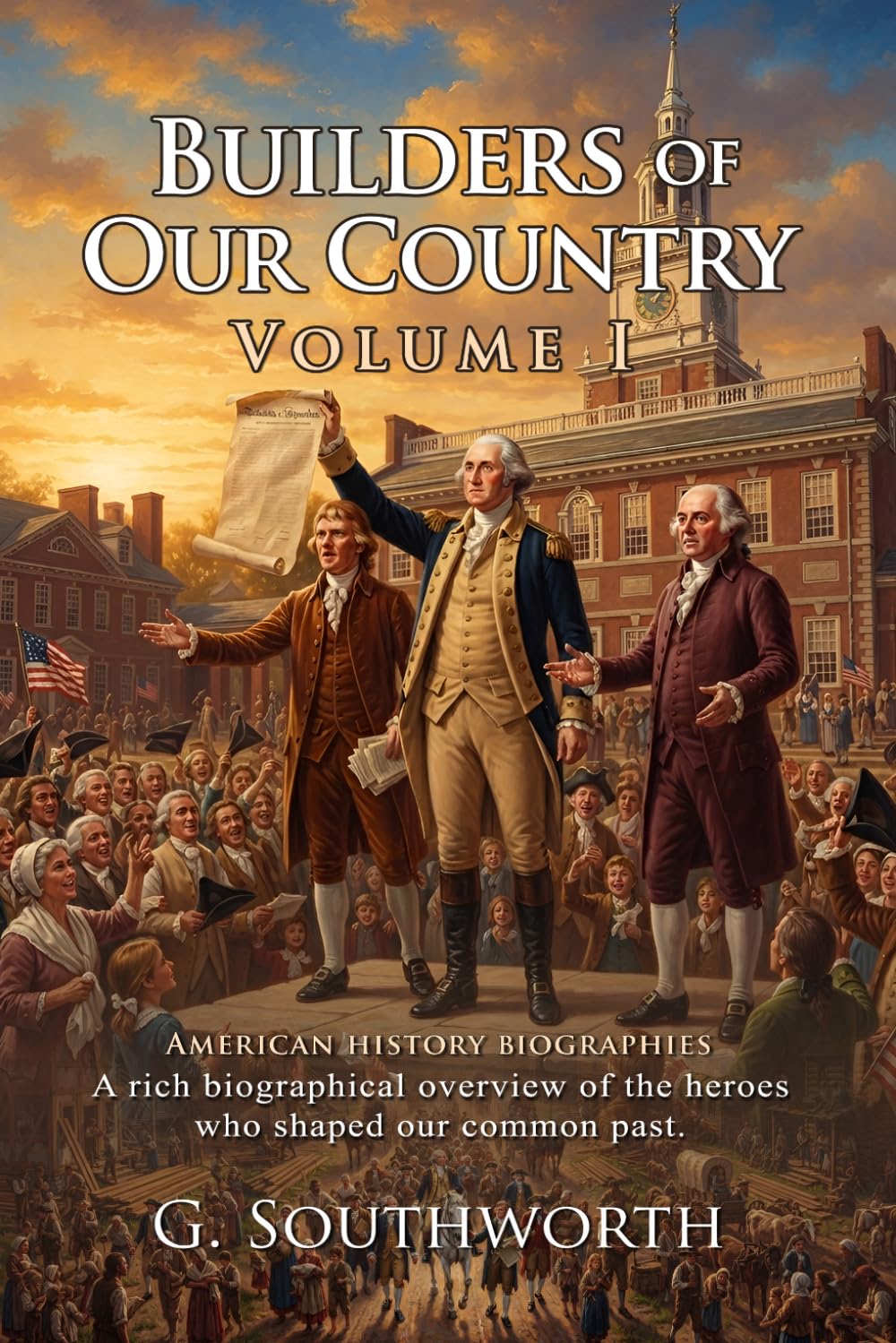 Builders of Our Country I: Discover Heroes of Early American Life: Historical Adventures of Pioneers - Illustrated with Biography and Commentary