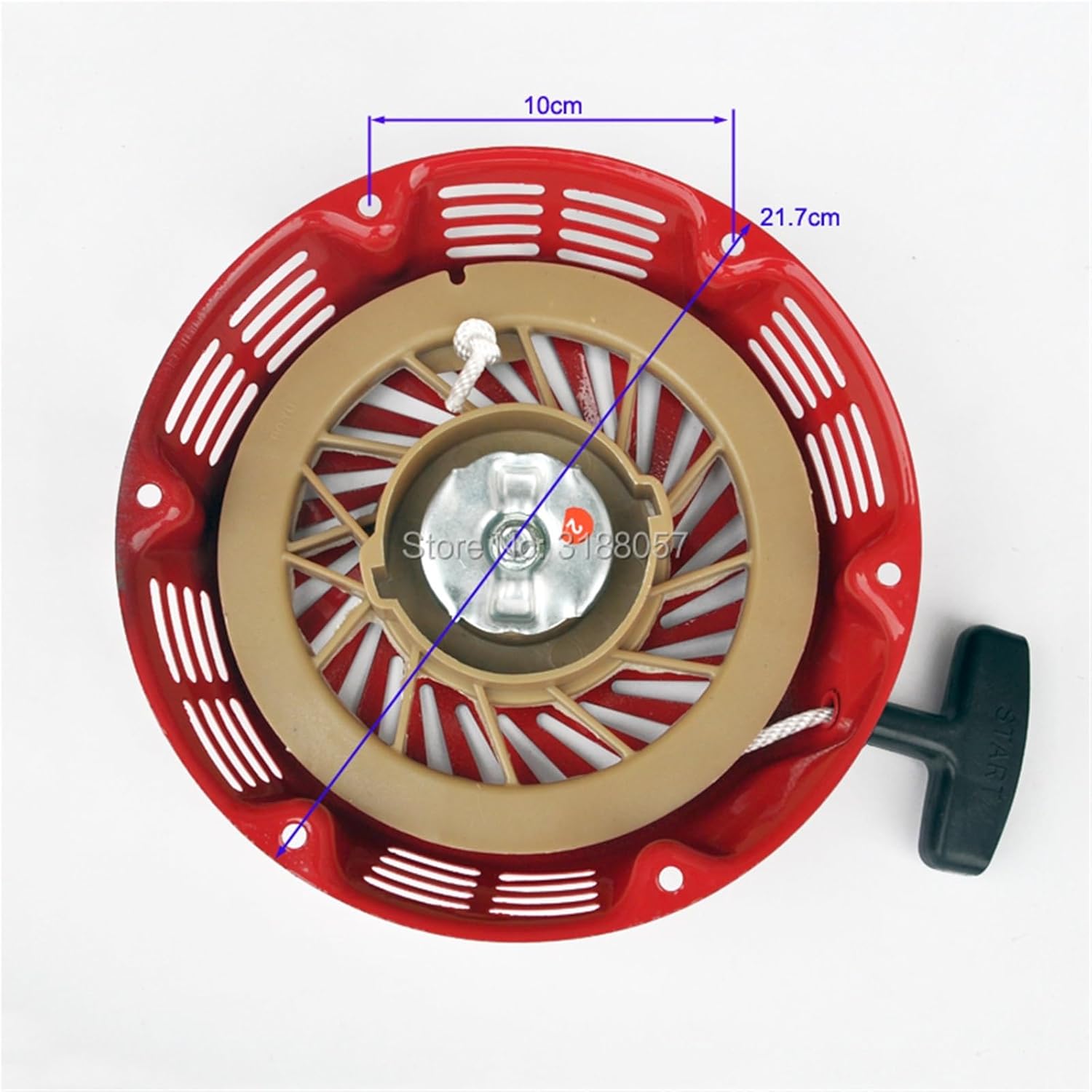 1pcs Recoil Starter Recoil Pull Starter Assembly Fit for GX340 11HP GX390 13HP GX610 15HP Generator Pump Engine Parts