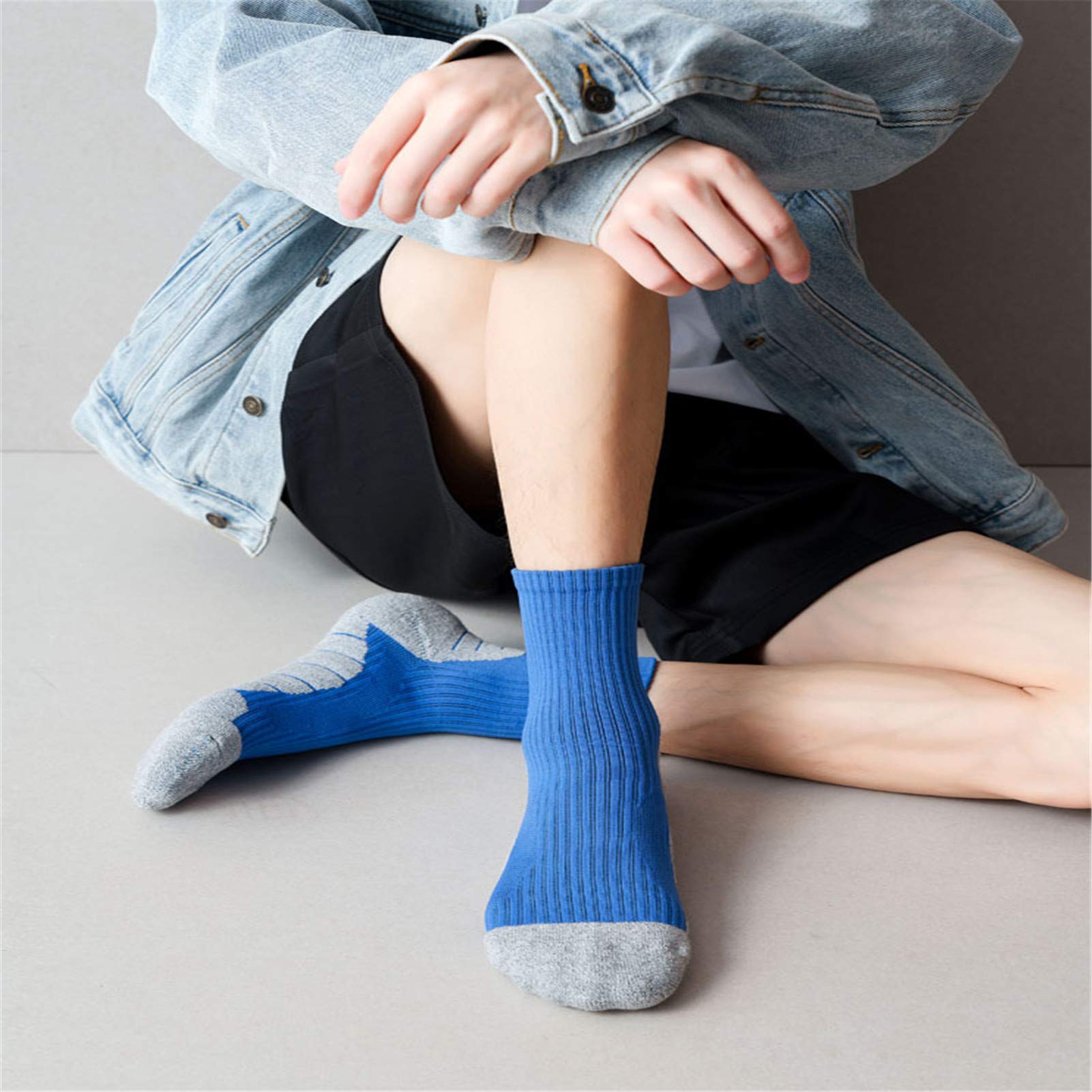 10 Paia Calzini Uomo E Donna, Calze Corti Sport, Fantasmini Invisibili, Calzini Sneakers alla Caviglia in Morbido Cotone, Traspirante, Calze Basse Fitness da Ginnastica