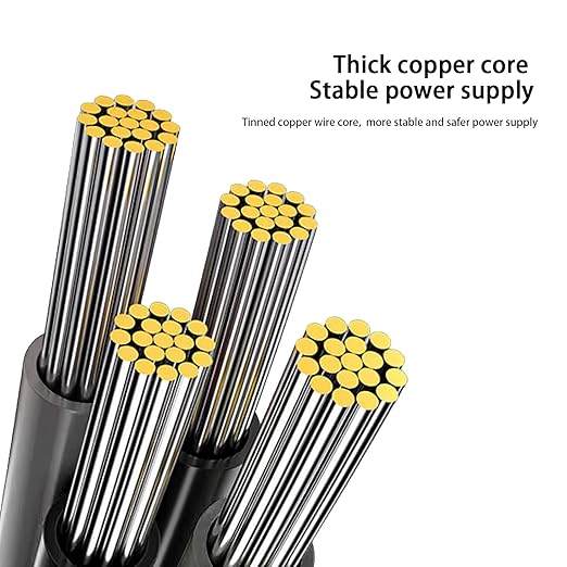 Cable divisor de alimentación SATA 6 vías, 15 pines miniatura 7
