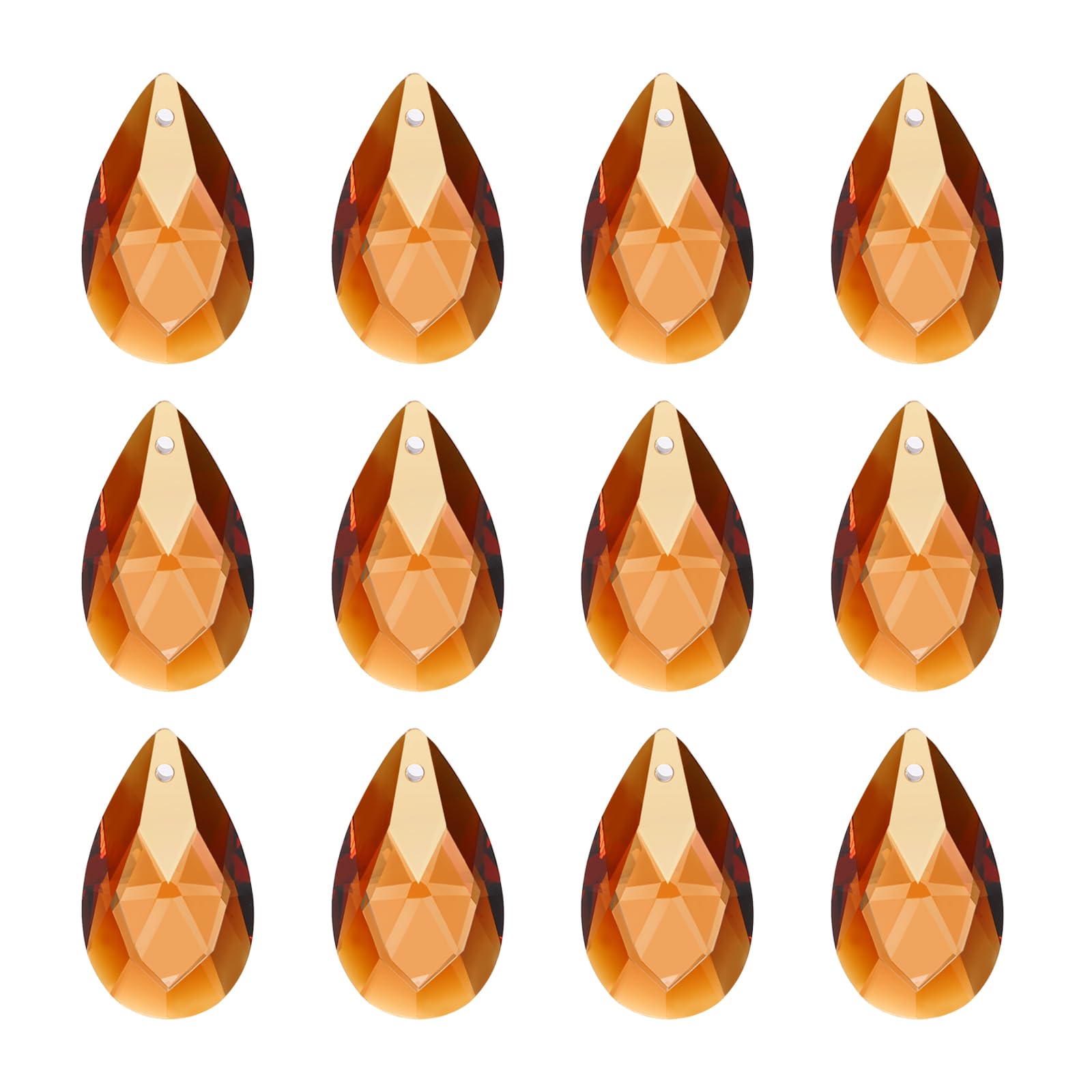 PATIKIL K9 Crystal Pendants Teardrop Beads