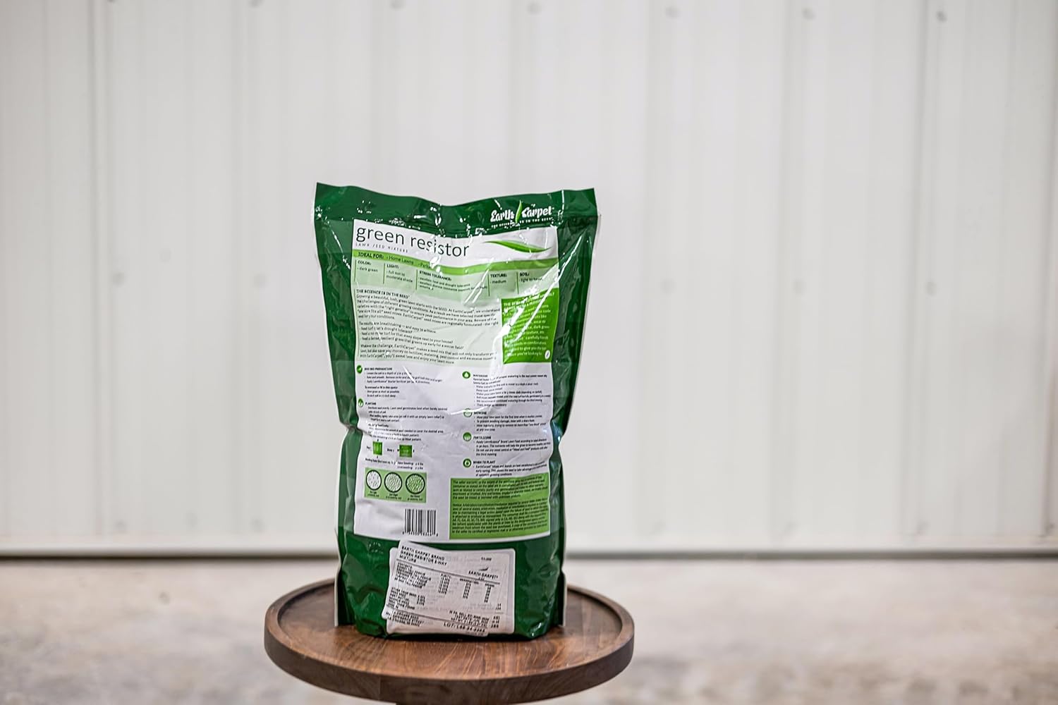 Green Resistor Tall Fescue Grass Seed Blend – Cool Season Lawn & Turf Seed (5 lb)