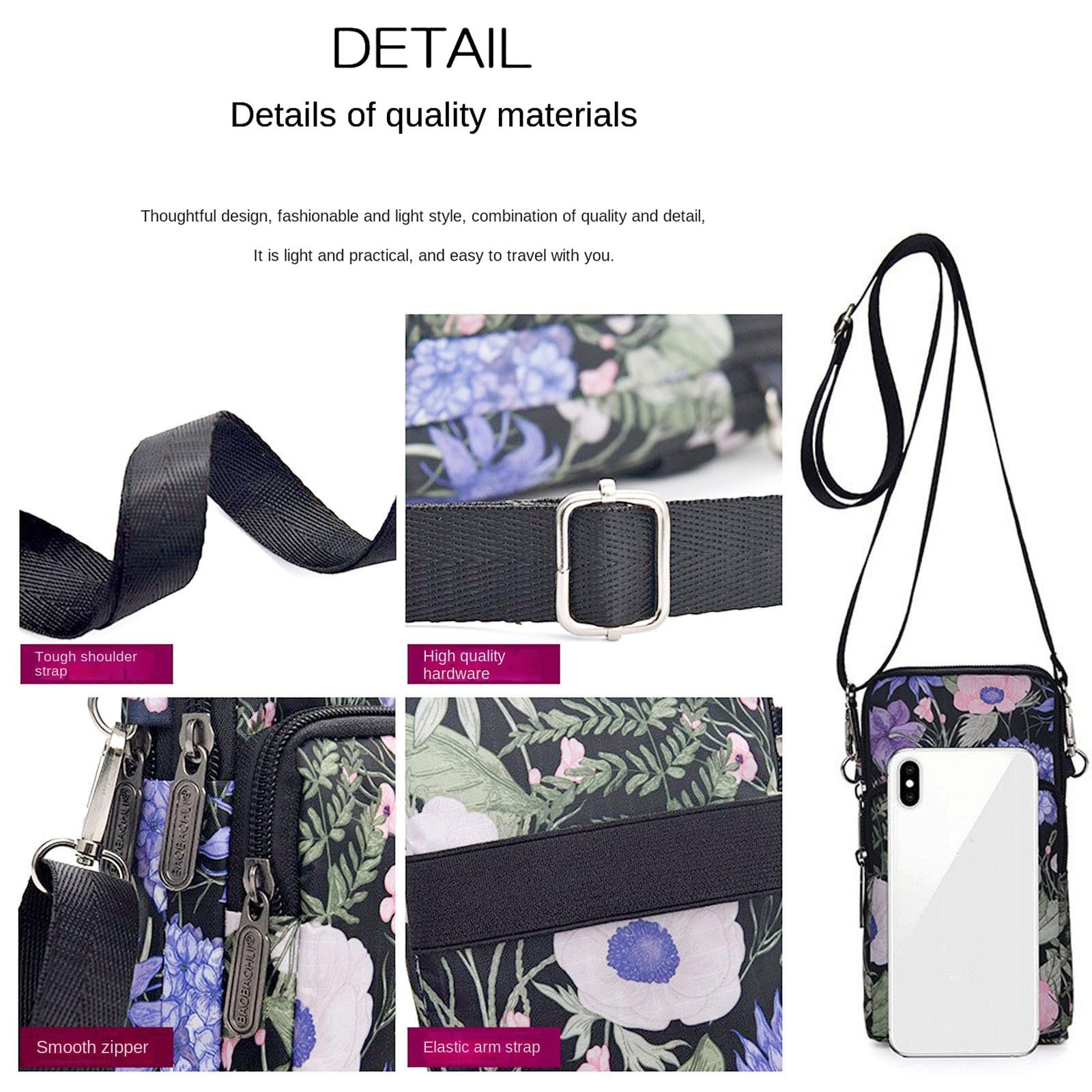 Handytasche Brustbeutel Crossbody Bag Damen zum Umhängen Travel Must Haves | Umhängetasche Damen Klein, Mode