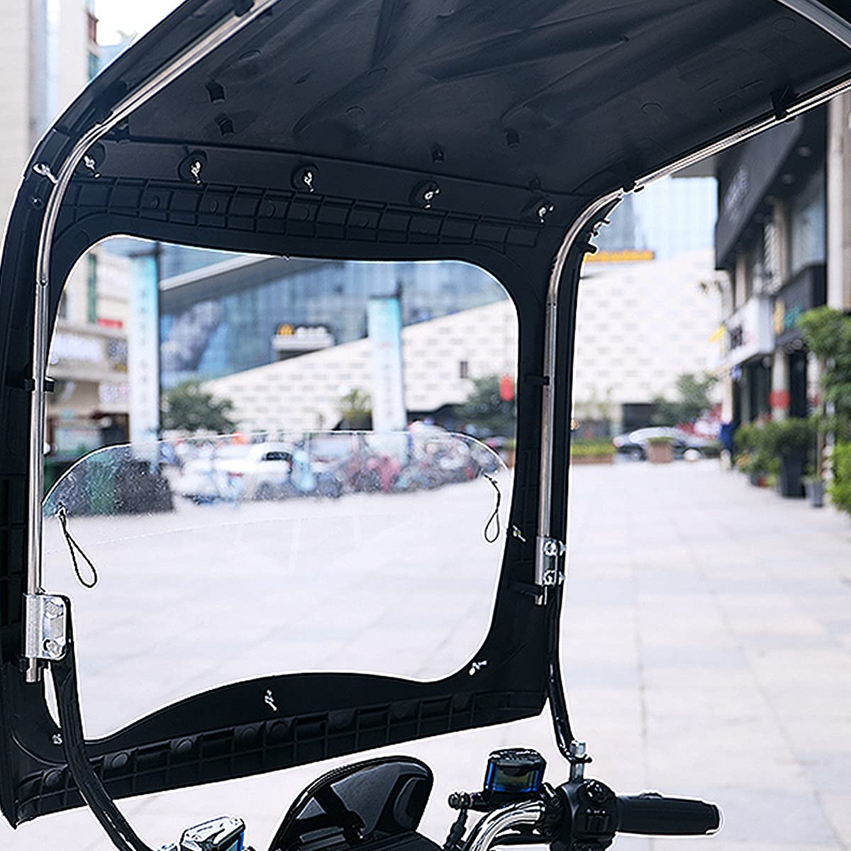 Amazon.co.jp: 電気自動車 バイク レインカバー 雨除け 日よけ 