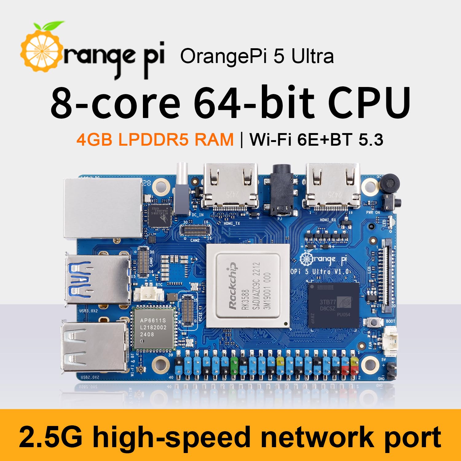 Orange Pi 5 8GB セット raspberry Pi5より高性能 Orange Pi 5 RAM 8GB - OrangePi.net - Distributor of Orange Pi
