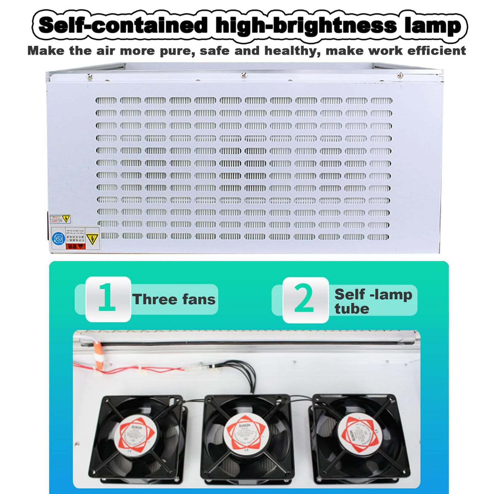 Cabina De Flujo Laminar, Banco De Limpieza De 3 Ventiladores, Campana De Flujo Laminar Vertical, Banco De Limpieza De Flujo De Aire Con Luz Y Filtro, Estación De Reparación De Pantallas LCD